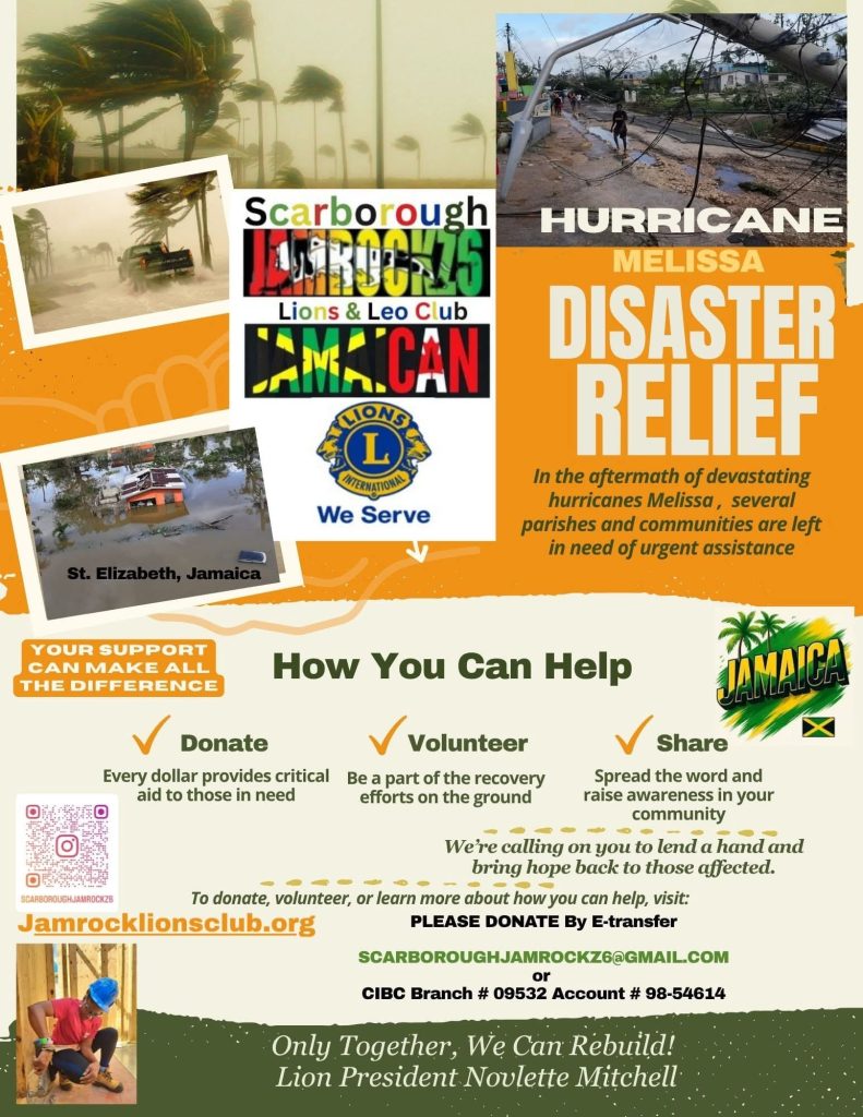 Hurricane Melissa Disaster Relief for Jamaica